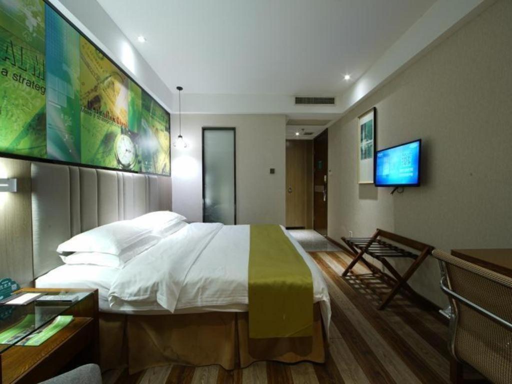 Greentree Inn Fujian Fuzhou Software Park River View Business Hotel Eksteriør billede